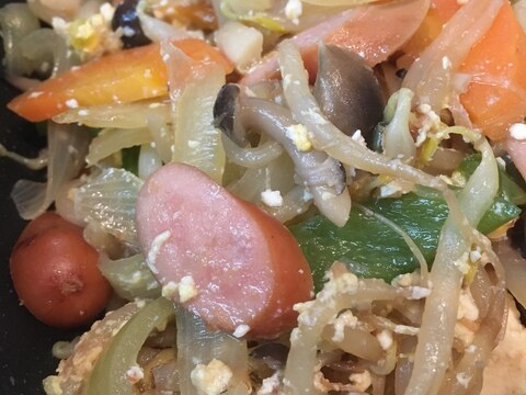 ウインナーの野菜炒め★